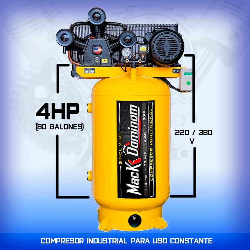 Compresor de 4 HP